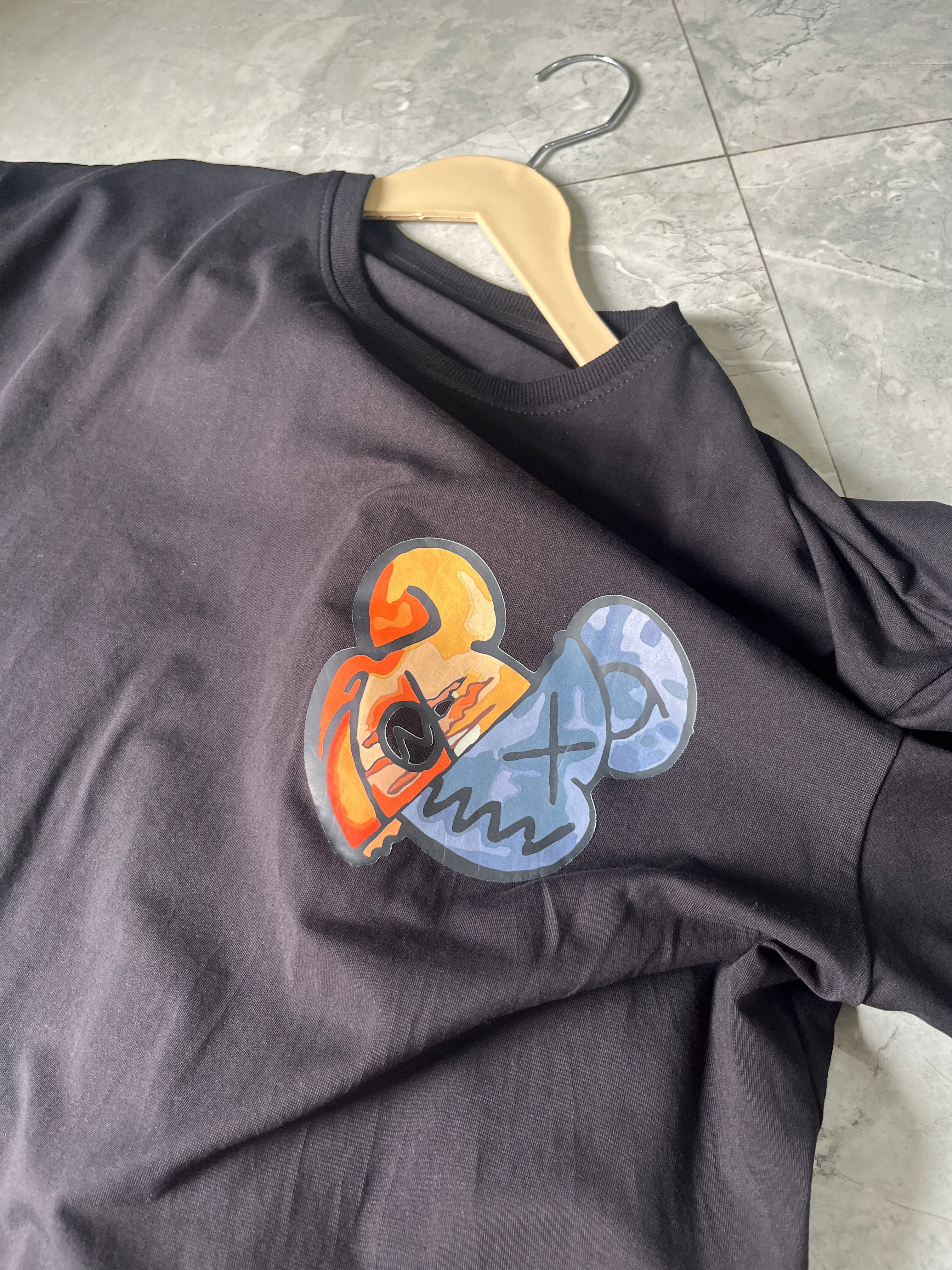 Eagle Prime Visu Jet Street Art Graphic T-Shirt – 230 GSM Cotton Lycra