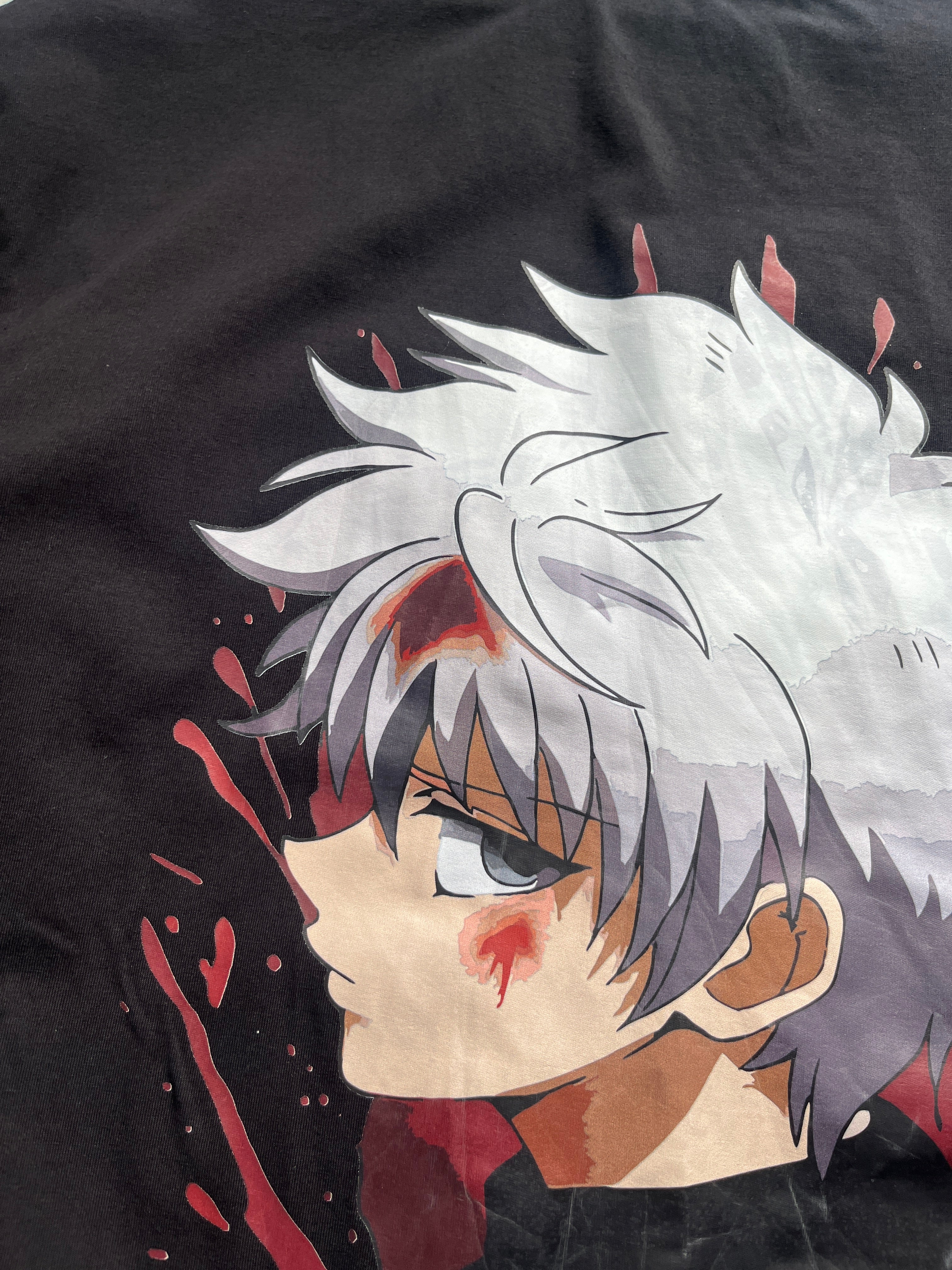 Eagle Prime Killua Anime Graphic T-Shirt – 230 GSM Cotton Lycra